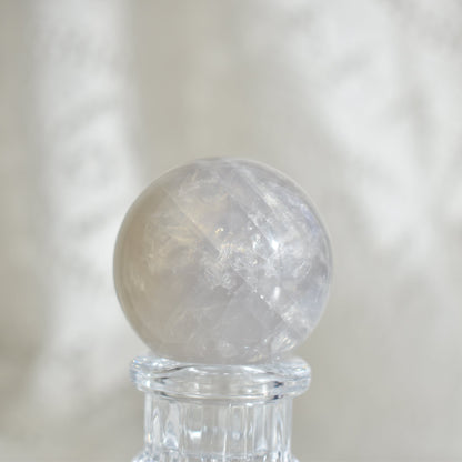 Blue Rose Quartz Sphere 4.3cm #3
