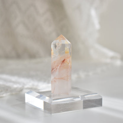 Fire (Hematoid) Quartz Point #4