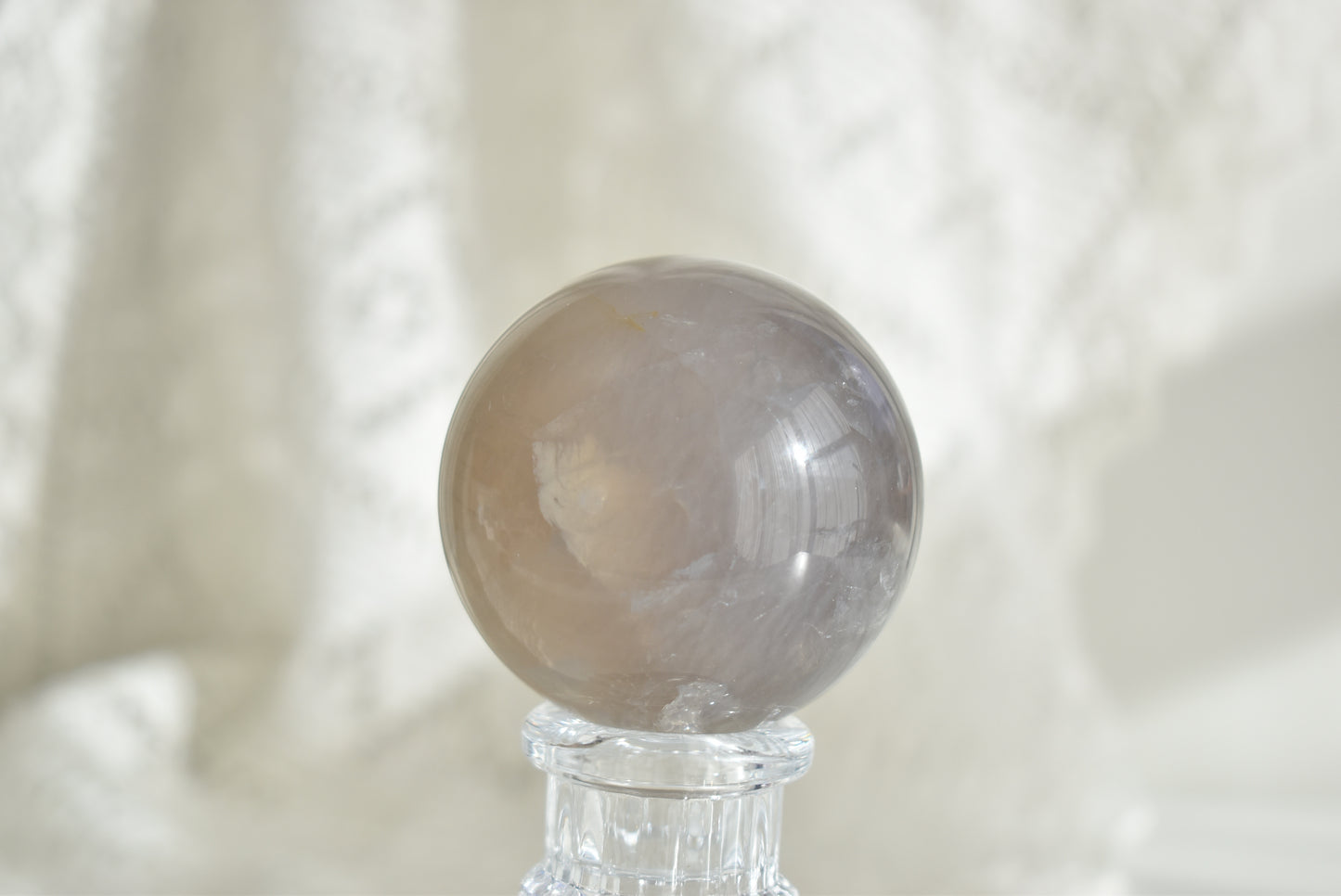 Blue Rose Quartz Sphere 6cm #1