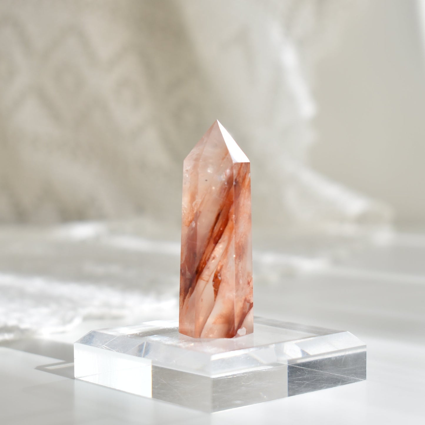 Fire (Hematoid) Quartz Point #3