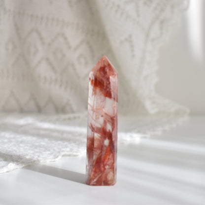 Fire (Hematoid) Quartz Point #1