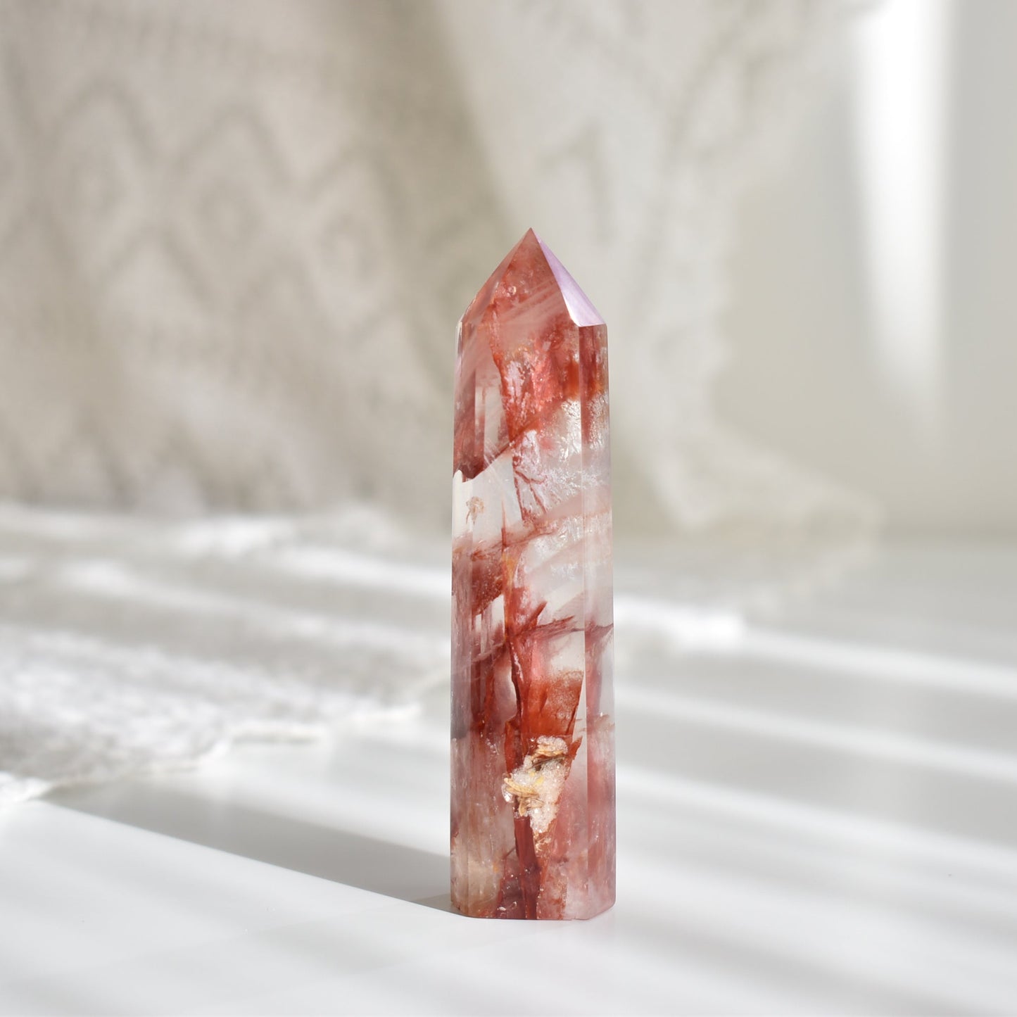 Fire (Hematoid) Quartz Point #1