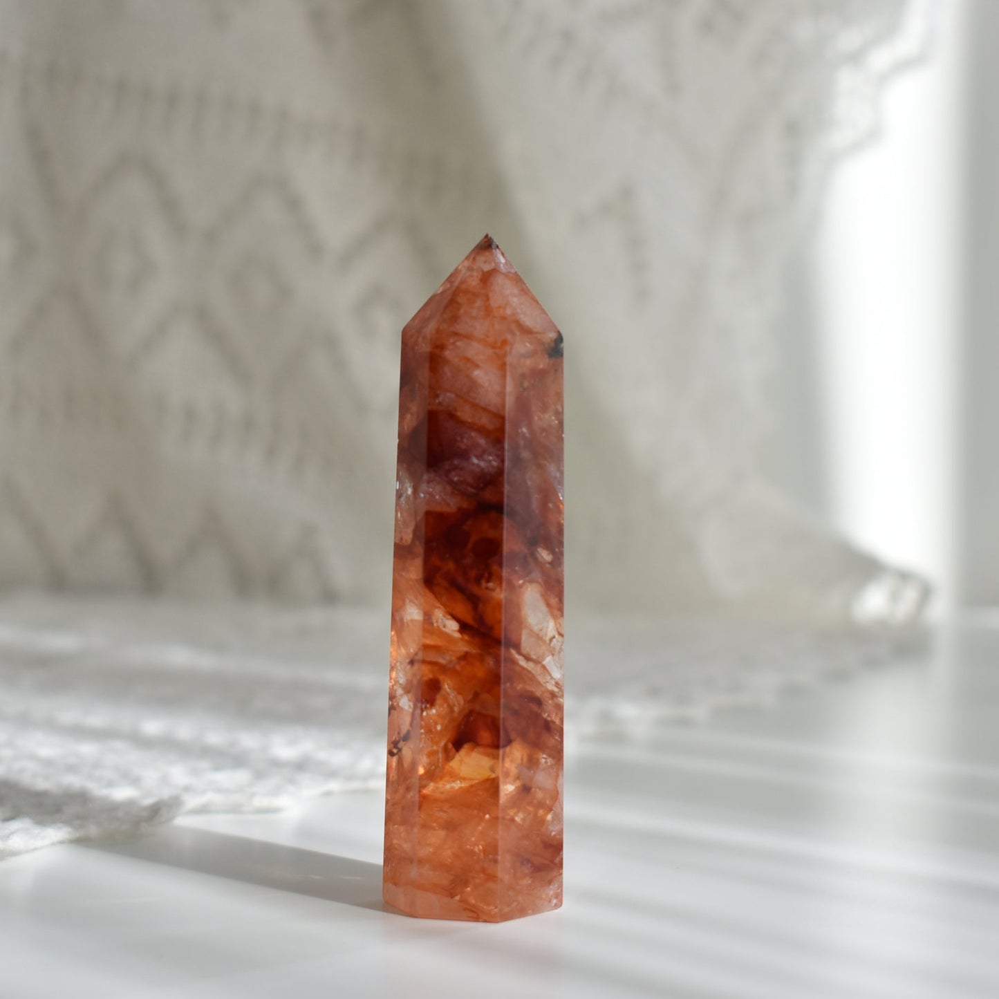 Fire (Hematoid) Quartz Point #2