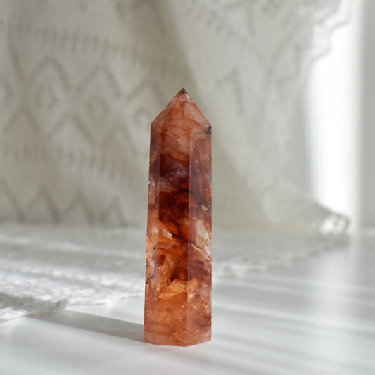 Fire (Hematoid) Quartz Point #2