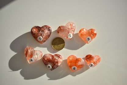 HG Fire Quartz Hearts