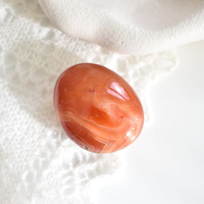 Carnelian Palm Stone #2