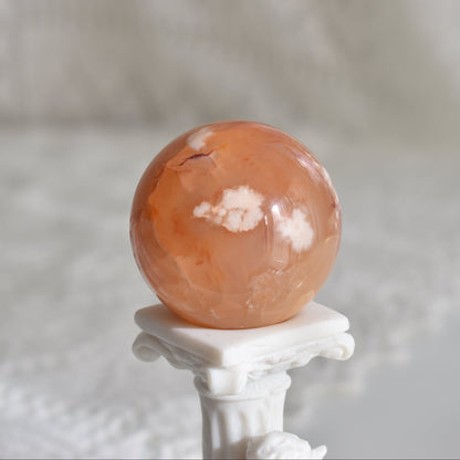 Flower Agate Sphere