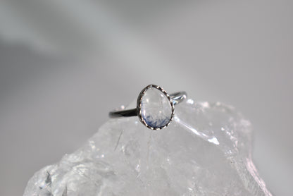 Dumortierite Sterling Sliver Ring Adjustable #2