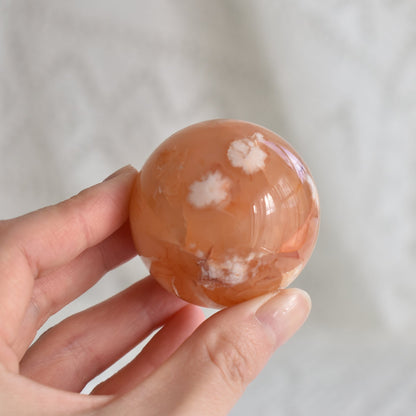 Flower Agate Sphere