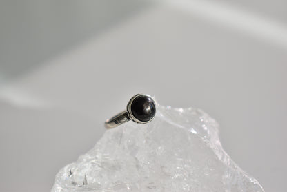 Hypersthene Sterling Sliver Ring Adjustable