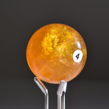Golden Rainbow Fluorite Sphere #4