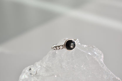 Hypersthene Sterling Sliver Ring Adjustable