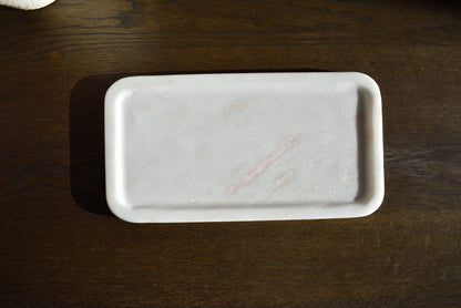 Pink Marble Tray - Rectangle