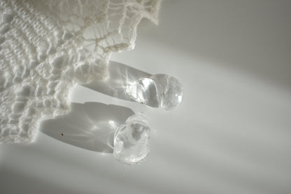 Clear Quartz Seashell (short)