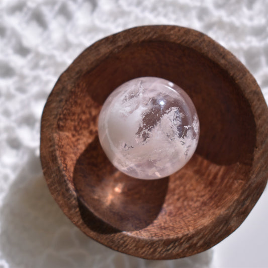 Snow Rose Garden Quartz (Rare) #2