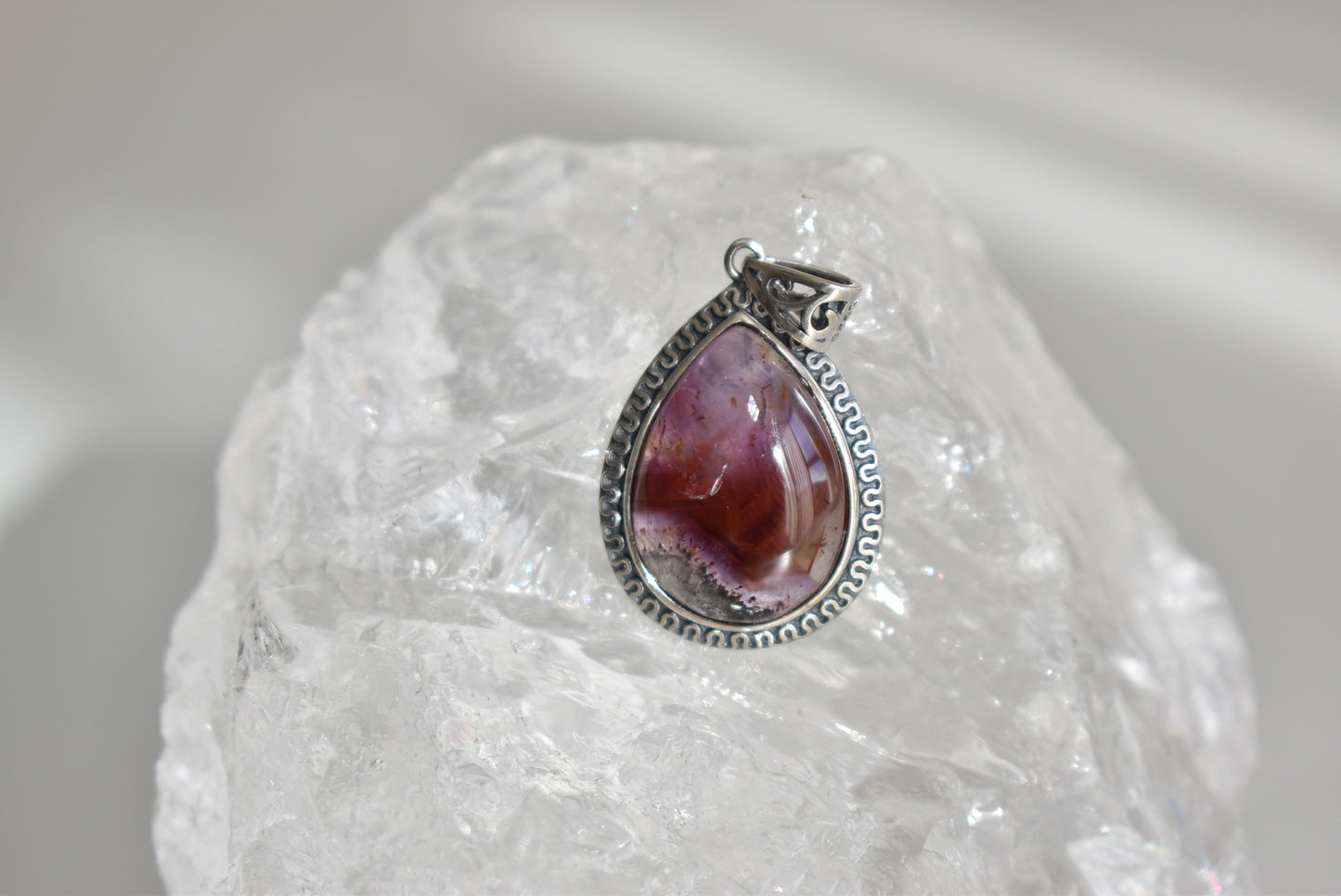Auralite 23 Sterling Silver Pendant