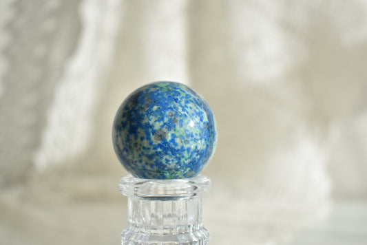 Azurite Chrysocolla Sphere 4cm