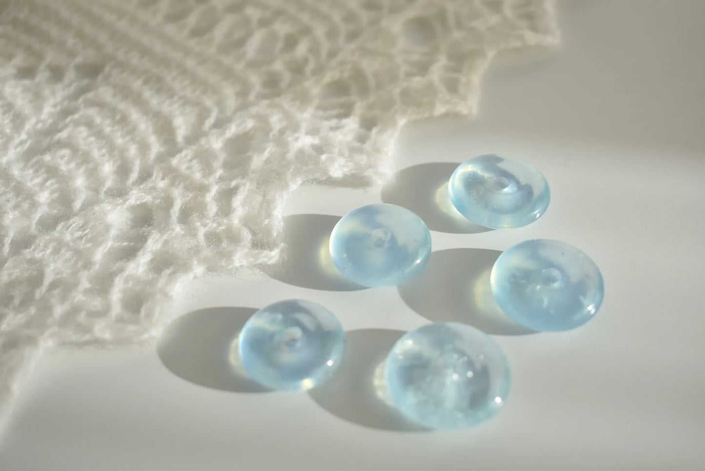 Aquamarine Donut 2cm