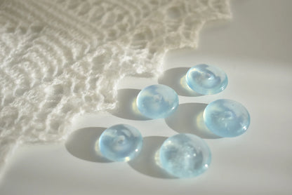 Aquamarine Donut 2cm