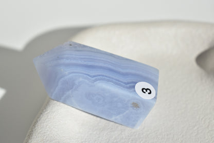 Blue Lace Agate Point #3