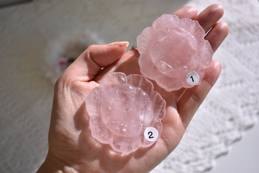 Rose Quartz Sunflower