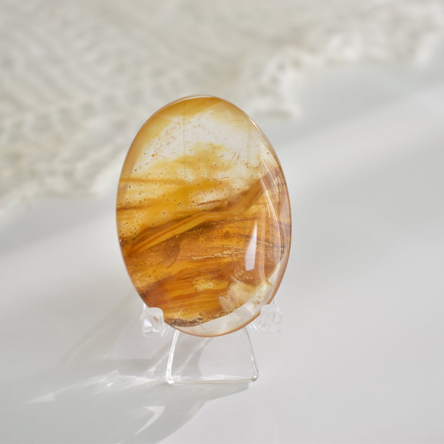High Grade Golden Healer Palm Stone #1