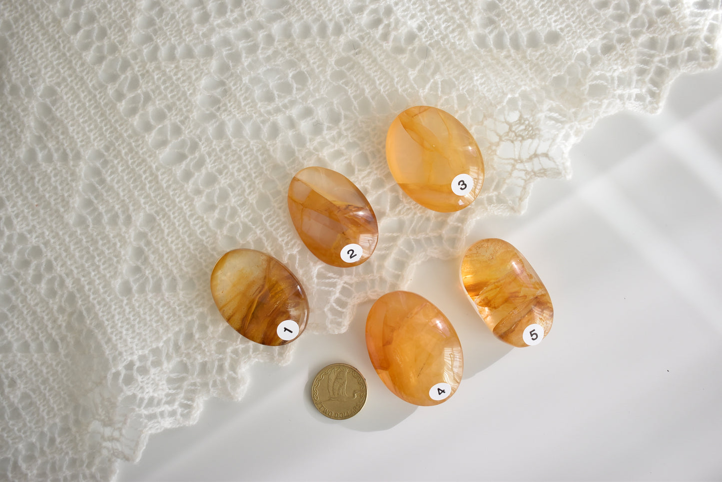 High Grade Golden Healer Palm Stone #3