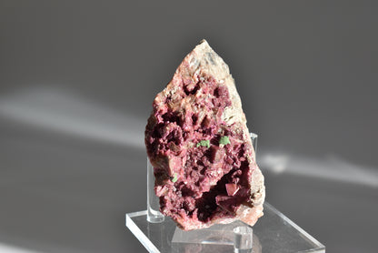 Cobaltoan Calcite with Malachite 304g