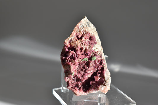 Cobaltoan Calcite with Malachite 304g