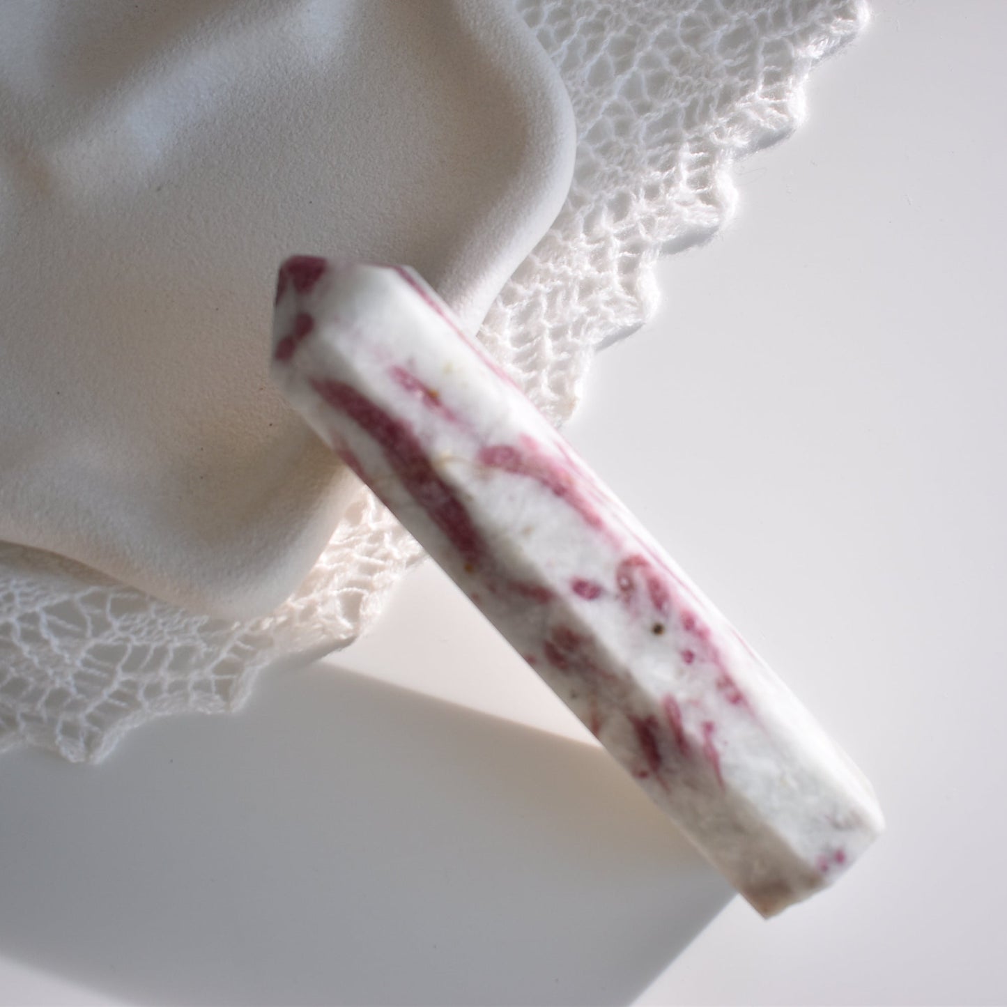 Pink tourmaline tower 453g