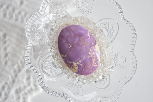 Phosphosiderite Palm Stone #1