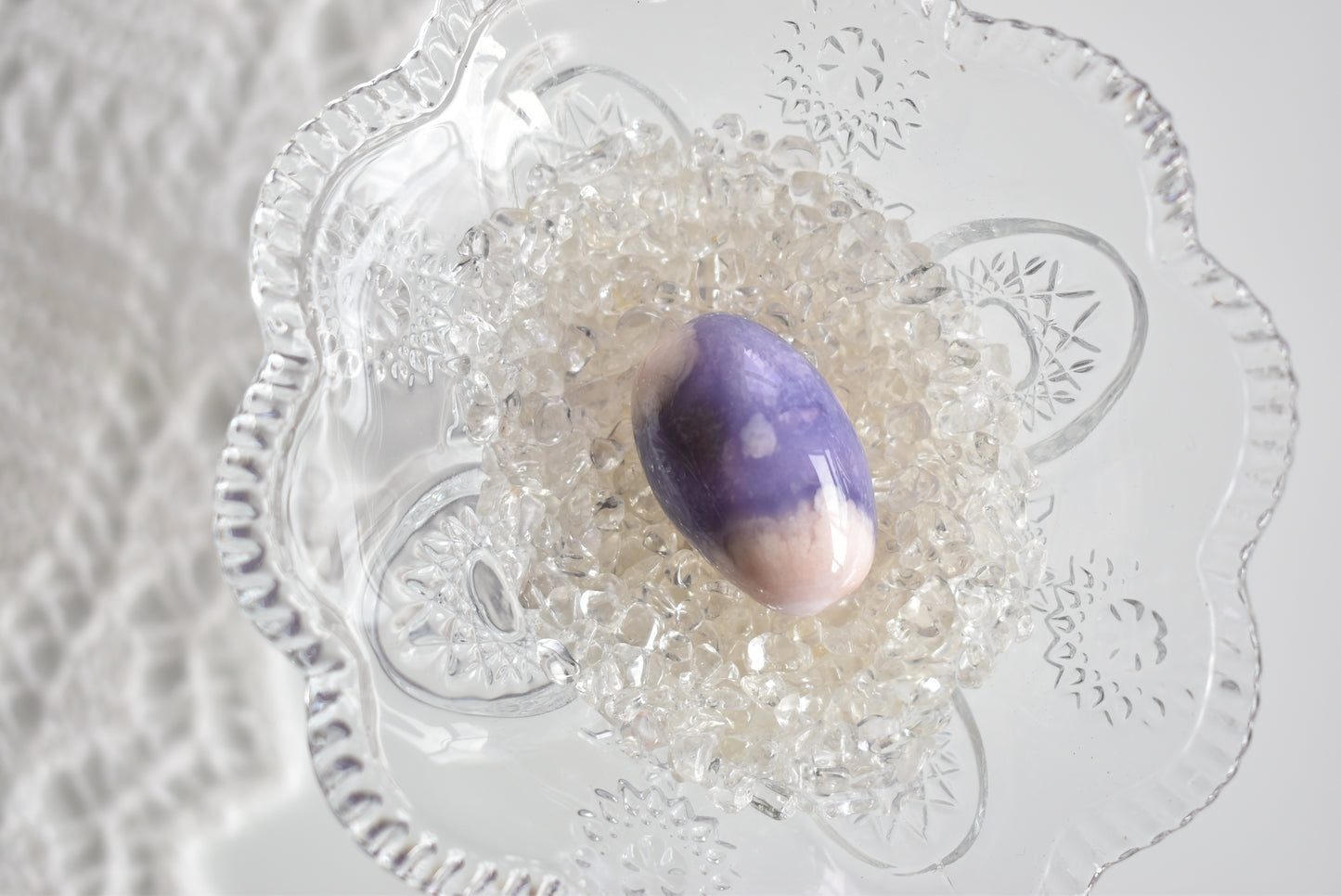 Blue Flower Agate Shiva #1