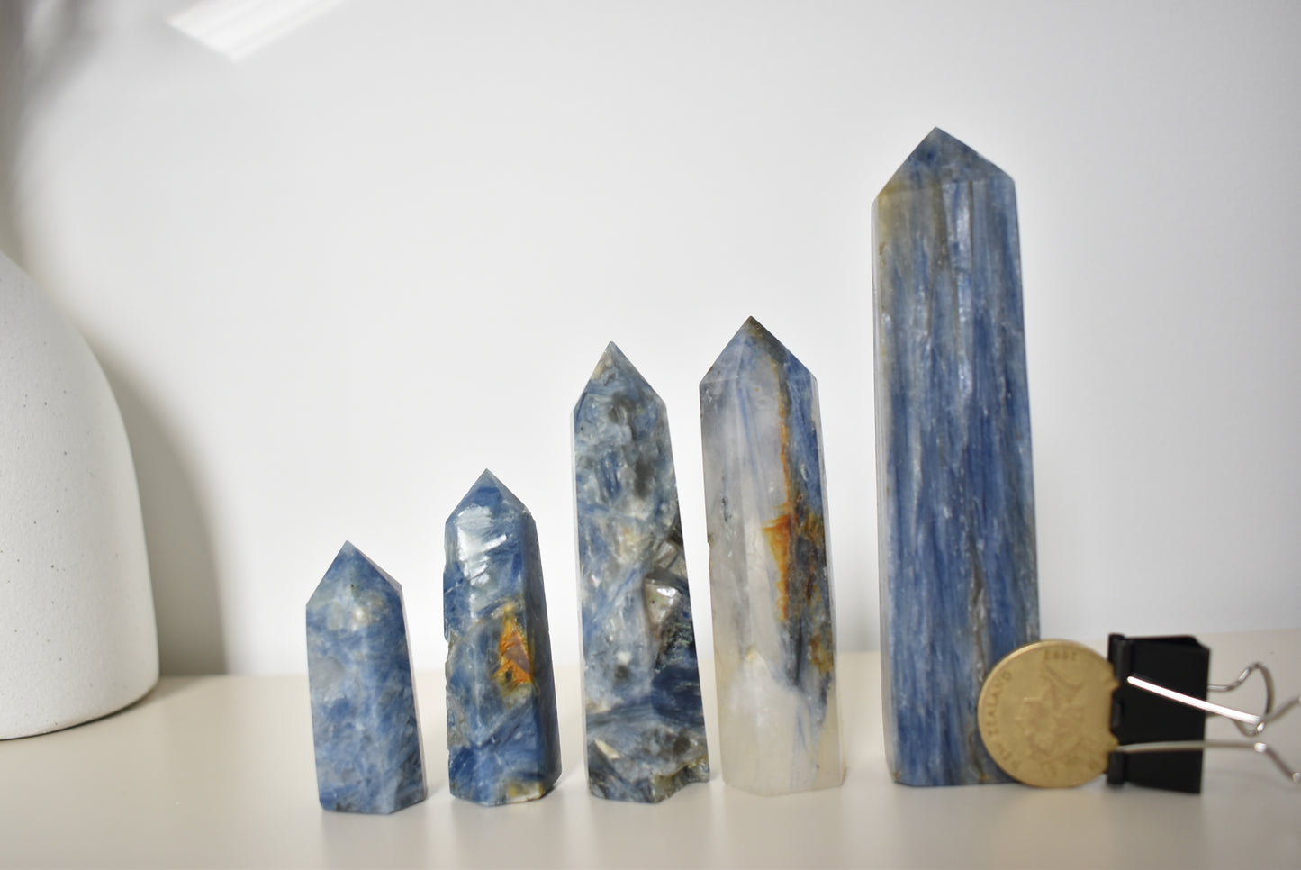 Blue Kyanite Point #1