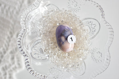 Blue Flower Agate Shiva #1