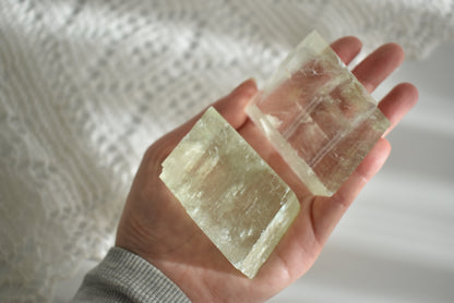 Rare Green Optical Calcite