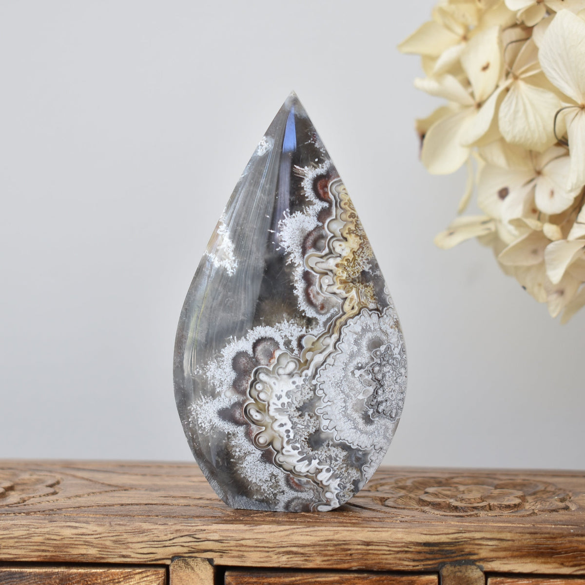 Mexican Crazy Lace Agate Flame #1