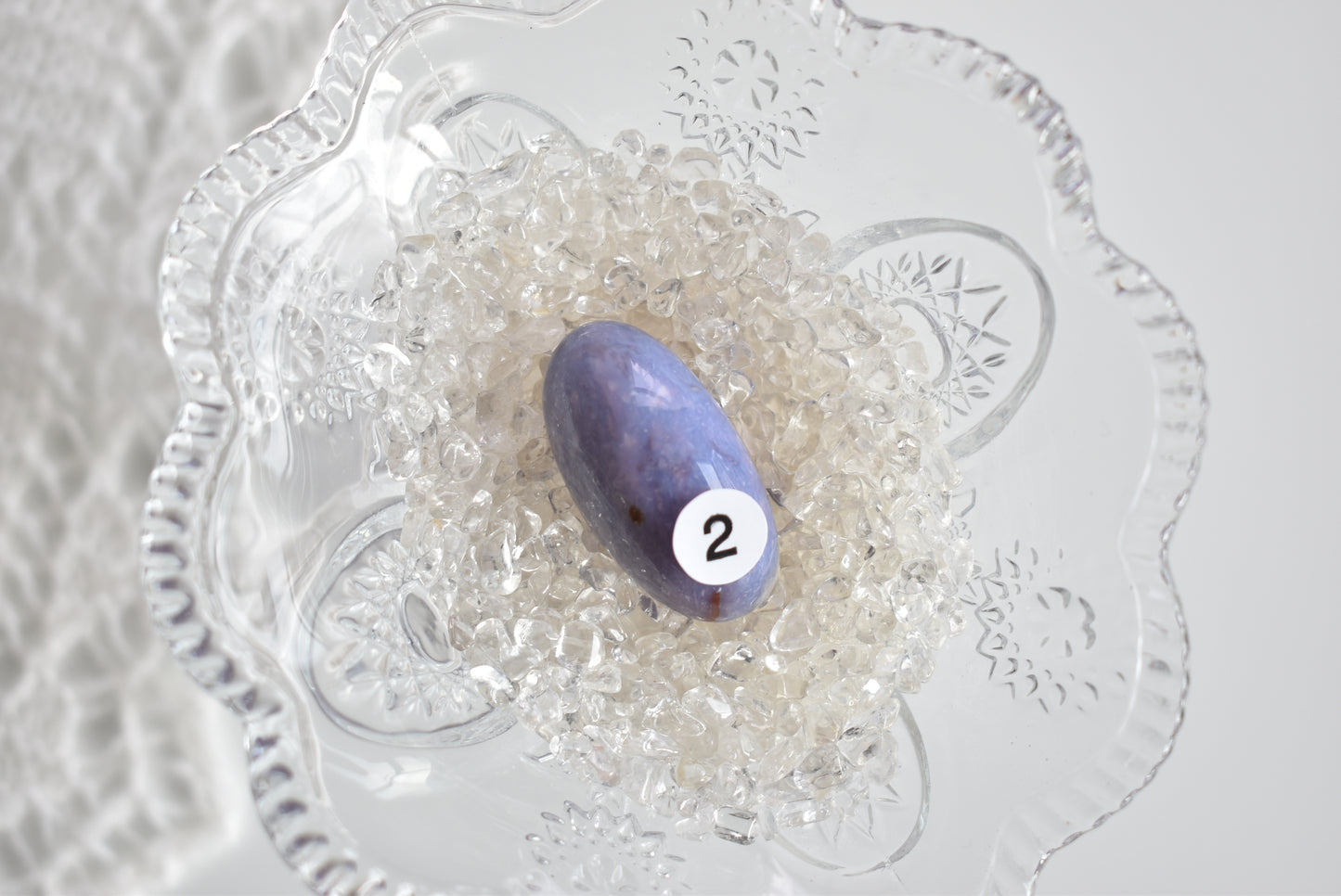 Blue Flower Agate Shiva #2