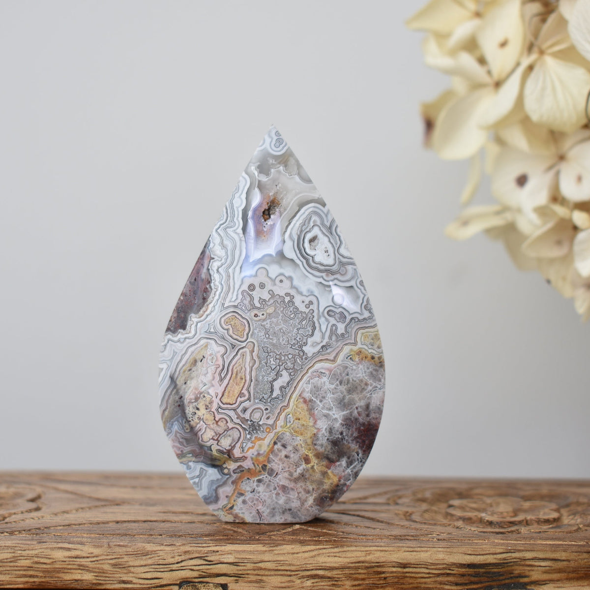 Mexican Crazy Lace Agate Flame #3