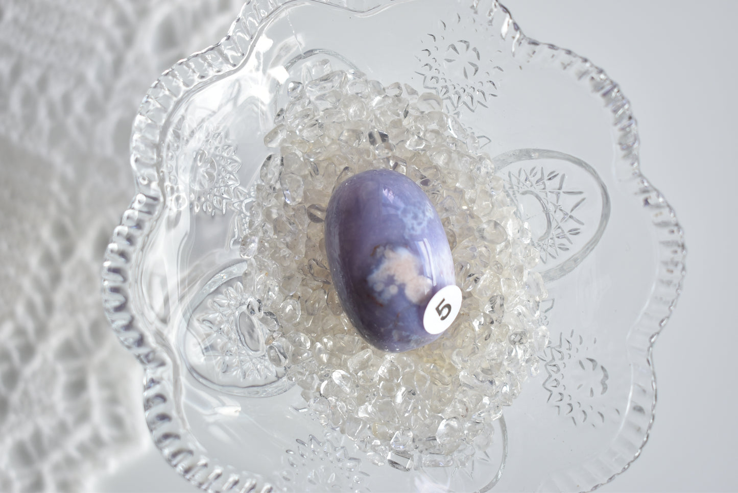 Blue Flower Agate Shiva #5