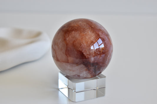 Fire Quartz Sphere #1