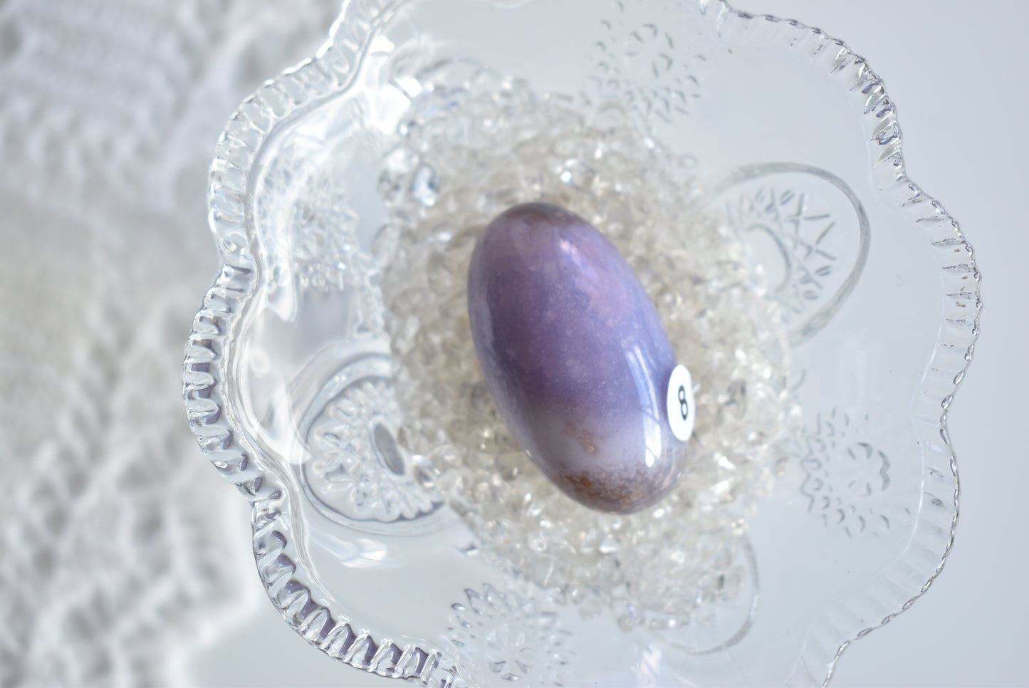 Blue Flower Agate Shiva #8