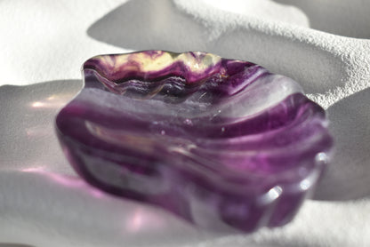 Fluorite Shell Bowl #2