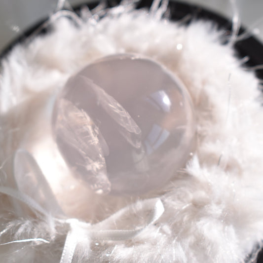 Asterism Girasol Quartz Sphere