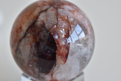 Fire Quartz Sphere #3