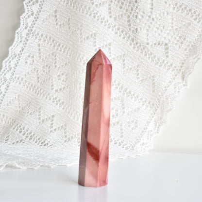 Pink Mookaite Tower #3
