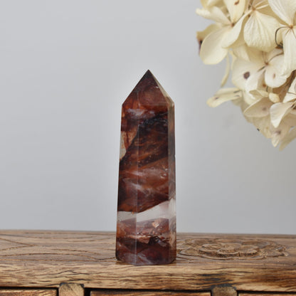 Fire (Hematoid) Quartz Point #6