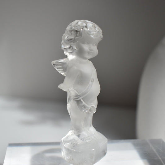 Clear Quartz Cupid #3