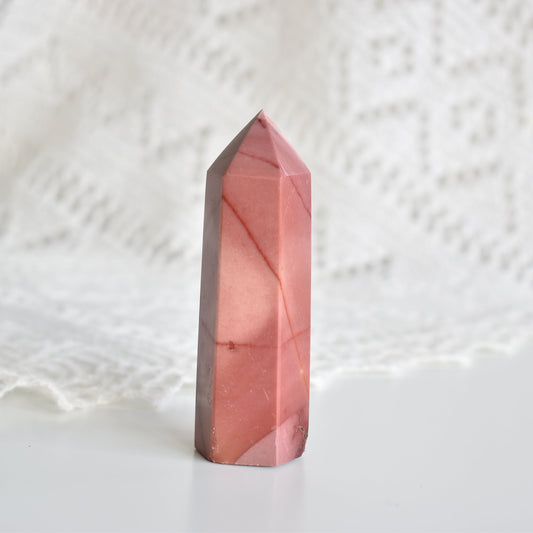 Pink Mookaite Tower #2