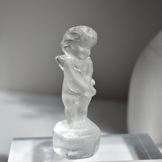 Clear Quartz Cupid #1