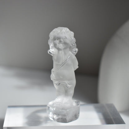 Clear Quartz Cupid #2